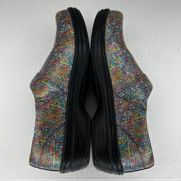 Klogs Footwear Womens Mission Pyramid Multicolor Slip On Non Mark Size 7M Clogs - Picture 6 of 10